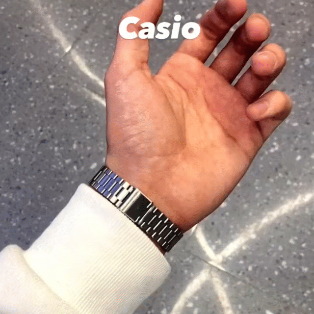 ساعة (casio) الفاخرة
